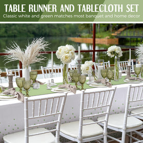 Breling satin runners close-up for versatile table styling and layout ideas.