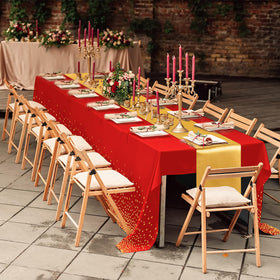 Breling wedding table decor setup illustrating coordinated accessories.