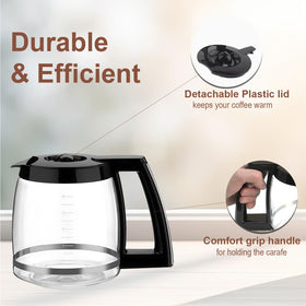 BRENSTEN wide-mouth design facilitates easy cleaning and filling.