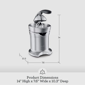 Breville components are dishwasher-safe for quick cleanup after juicing.