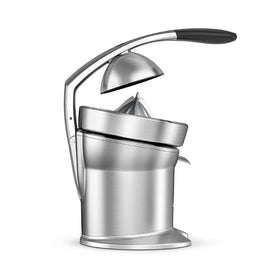 Breville 800CPXL citrus press pro quadra-fin cone extracts juice from all citrus sizes.