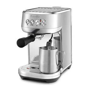 Breville Bambino Plus front view, space saving design for small kitchens