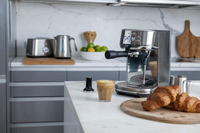 Breville Bambino Plus 54mm portafilter handles 19g dose