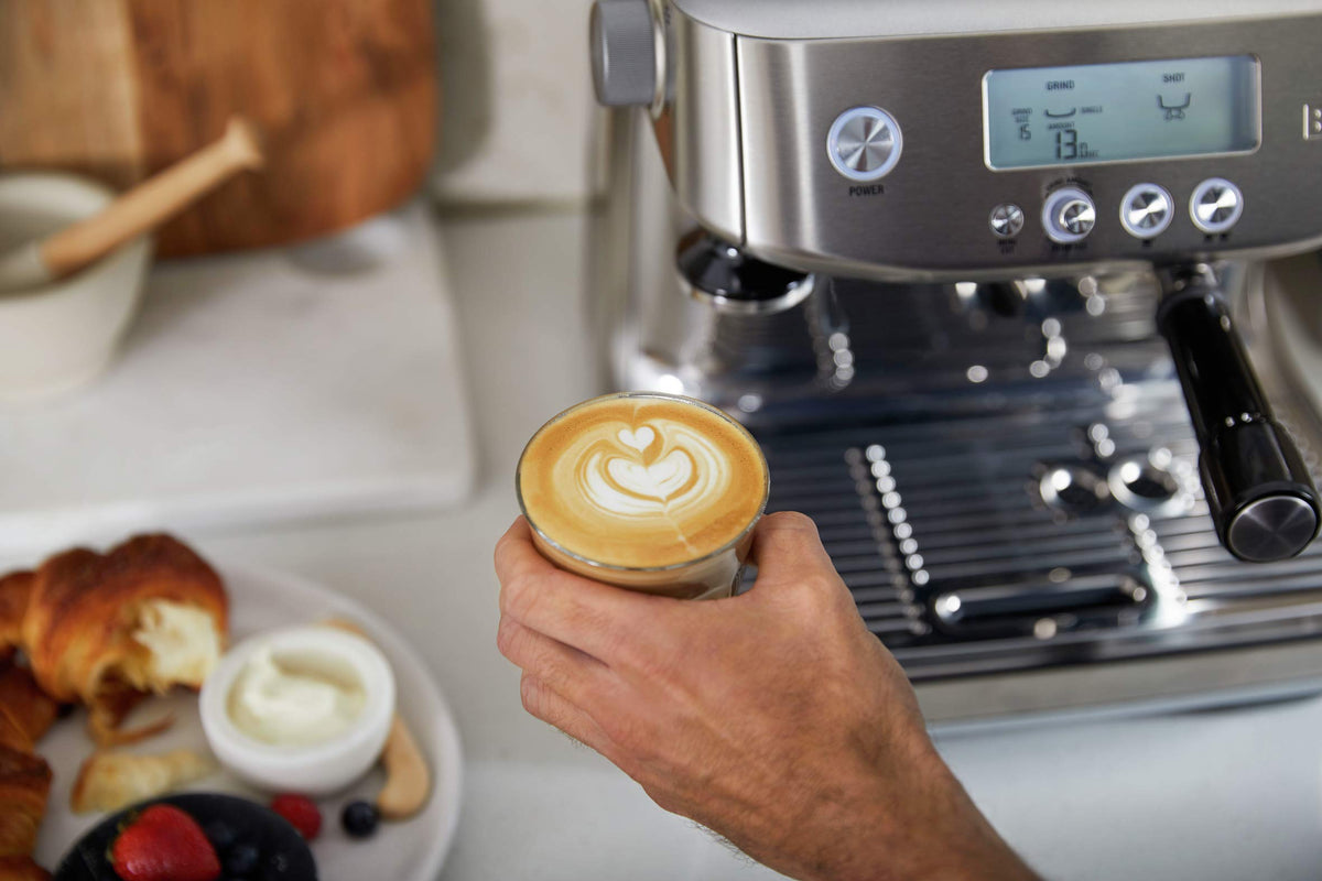 Breville Barista Pro BES878BSS accessible water tank for daily use