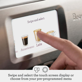 Breville Barista Touch BES880BTR includes accessories for a ready-to-use setup.