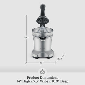 Breville BCP600SIL dishwasher-safe parts simplify cleanup.