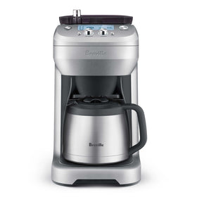 Breville BDC650BSS front view with integrated grinder for fresh, customizable coffee