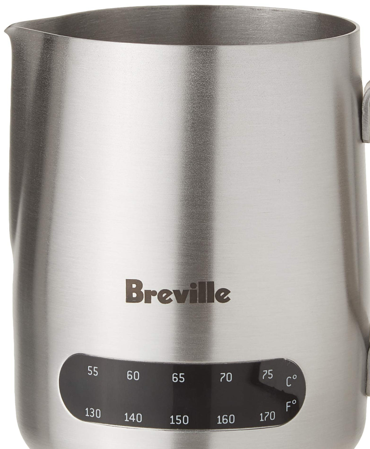 Breville BES003 durable stainless steel milk jug with easy-pour handle