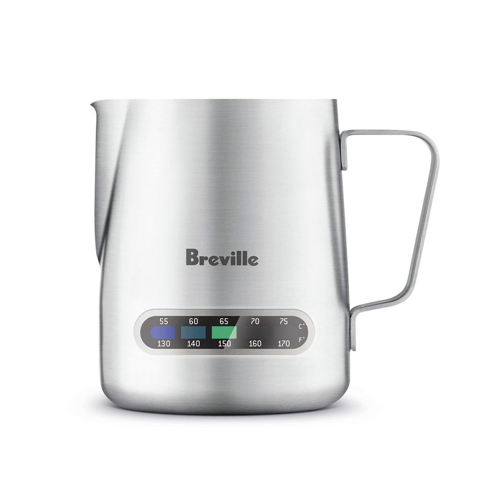 Breville BES003 milk jug with thermometer indicator for precise milk texture