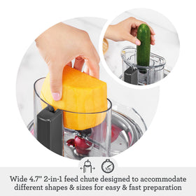 Breville BFP610 BPA-free bowl and lid withstand daily use and easy cleaning