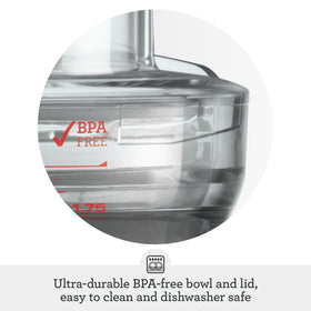 Breville BFP610 2-year warranty and 30-year motor coverage provides long-term confidence