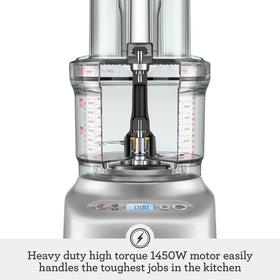 Breville BFP810 24-settings slicer disk for precise cuts.