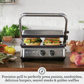 Breville BGR700BSS 240-square-inch surface ideal for burgers steaks and eggs