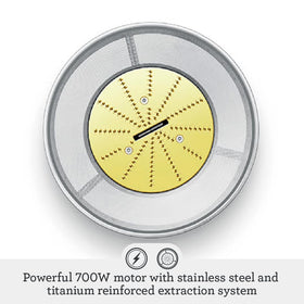 Breville BJE200XL titanium-disc extraction for efficient juice