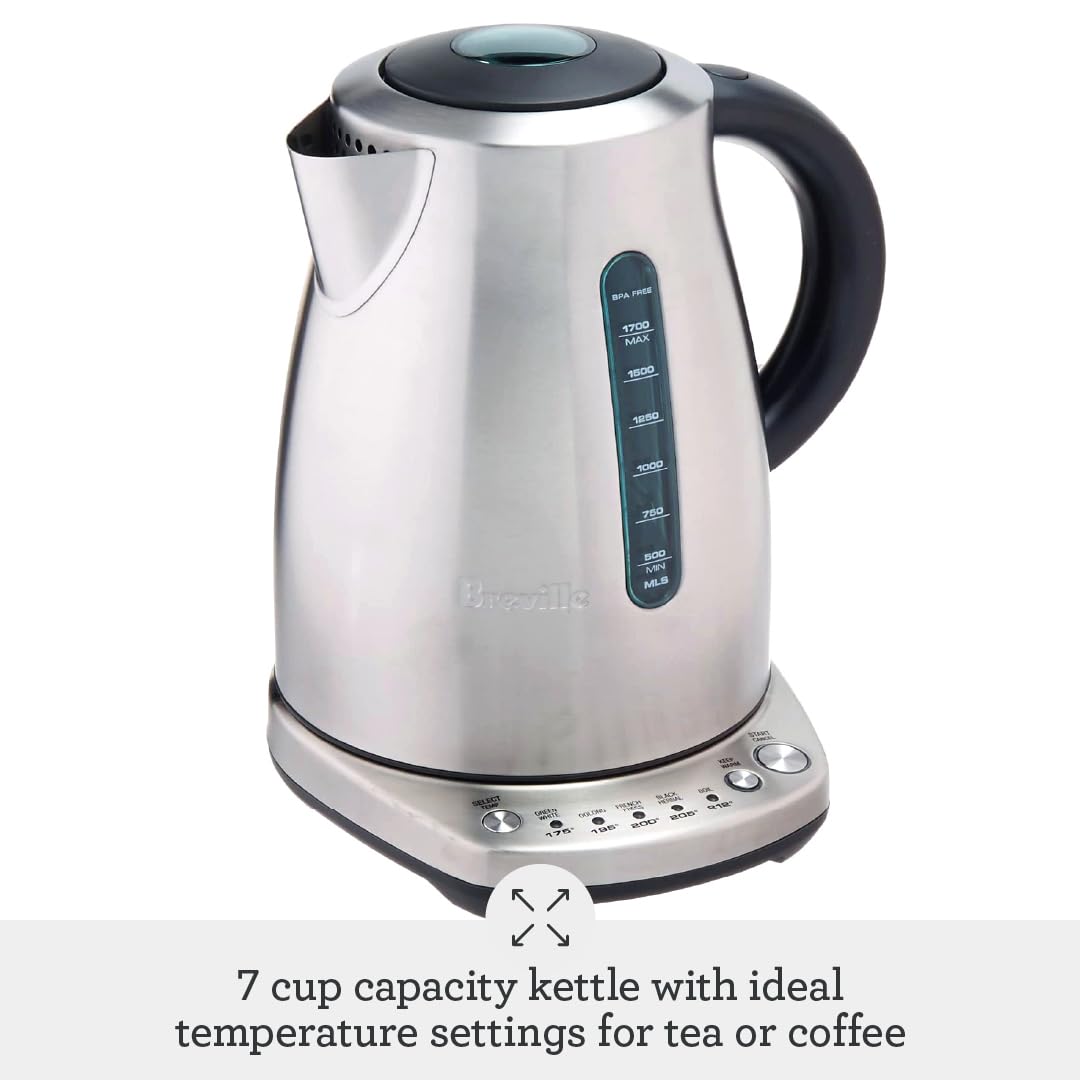 Breville BKE720BSS soft-top lid close-up showing splash-free design