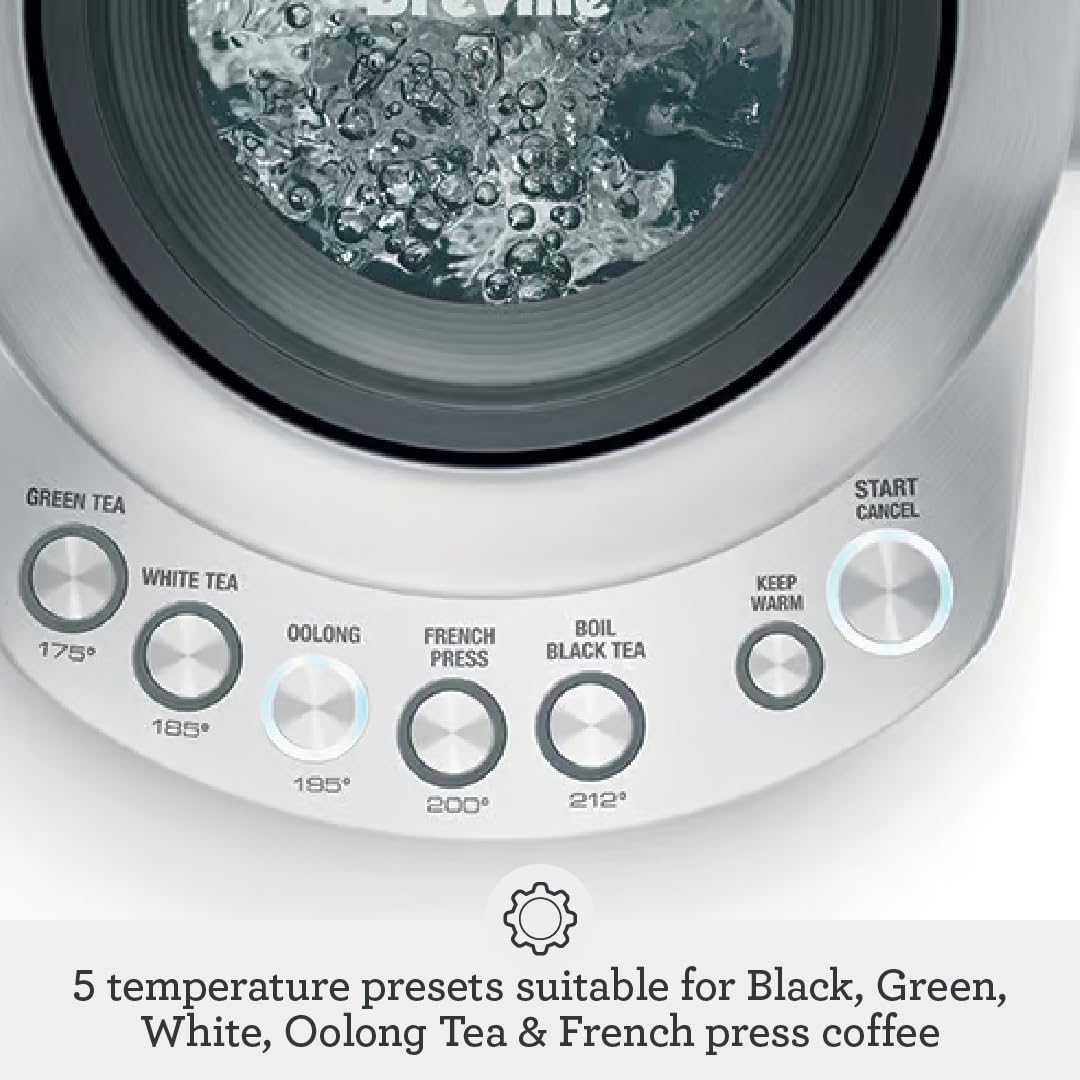 Breville BKE820XL cordless 360-base enables flexible kitchen pouring