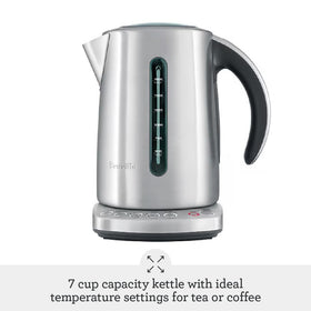 Breville BKE820XL precision temperature settings display for tea and coffee