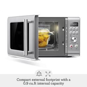 Quiet performance and compact footprint suited for small kitchens.