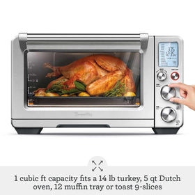 Breville BOV900BSS dehydrating function setup for batch-friendly dehydration.