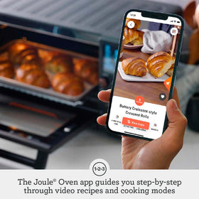 Breville BOV950BSS air fry presets delivering crispy results