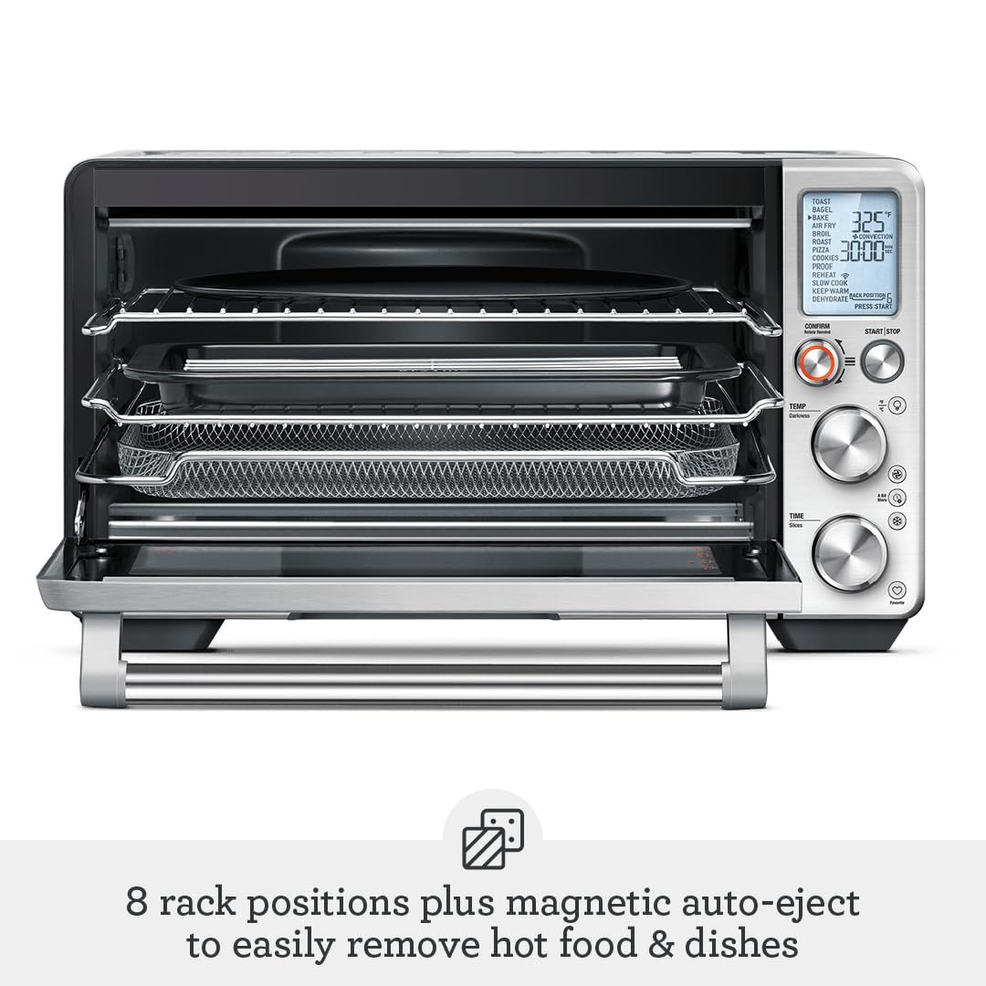 Breville BOV950BSS app control screen for remote oven management