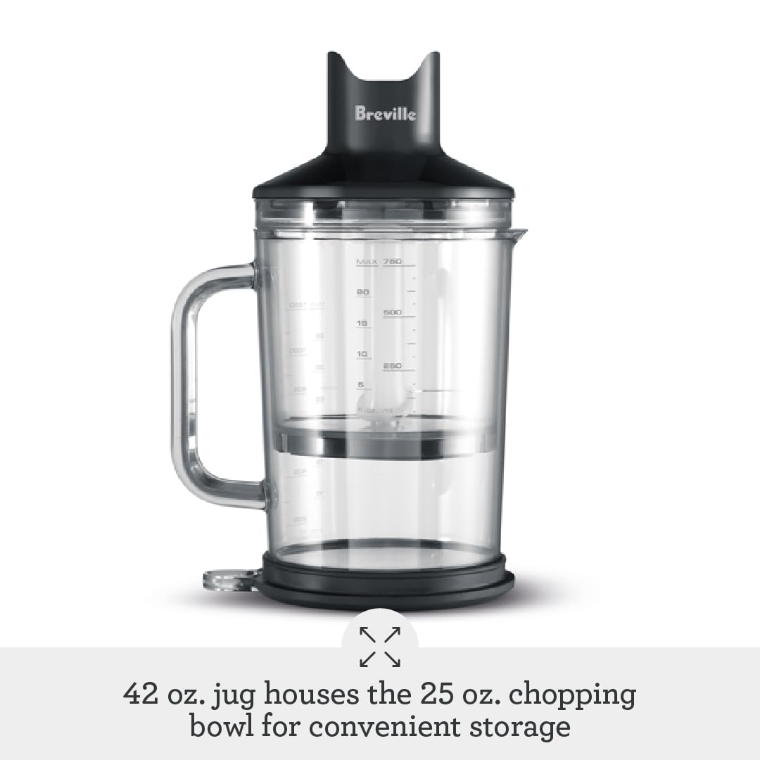 Breville non-scratch base protects cookware during blending