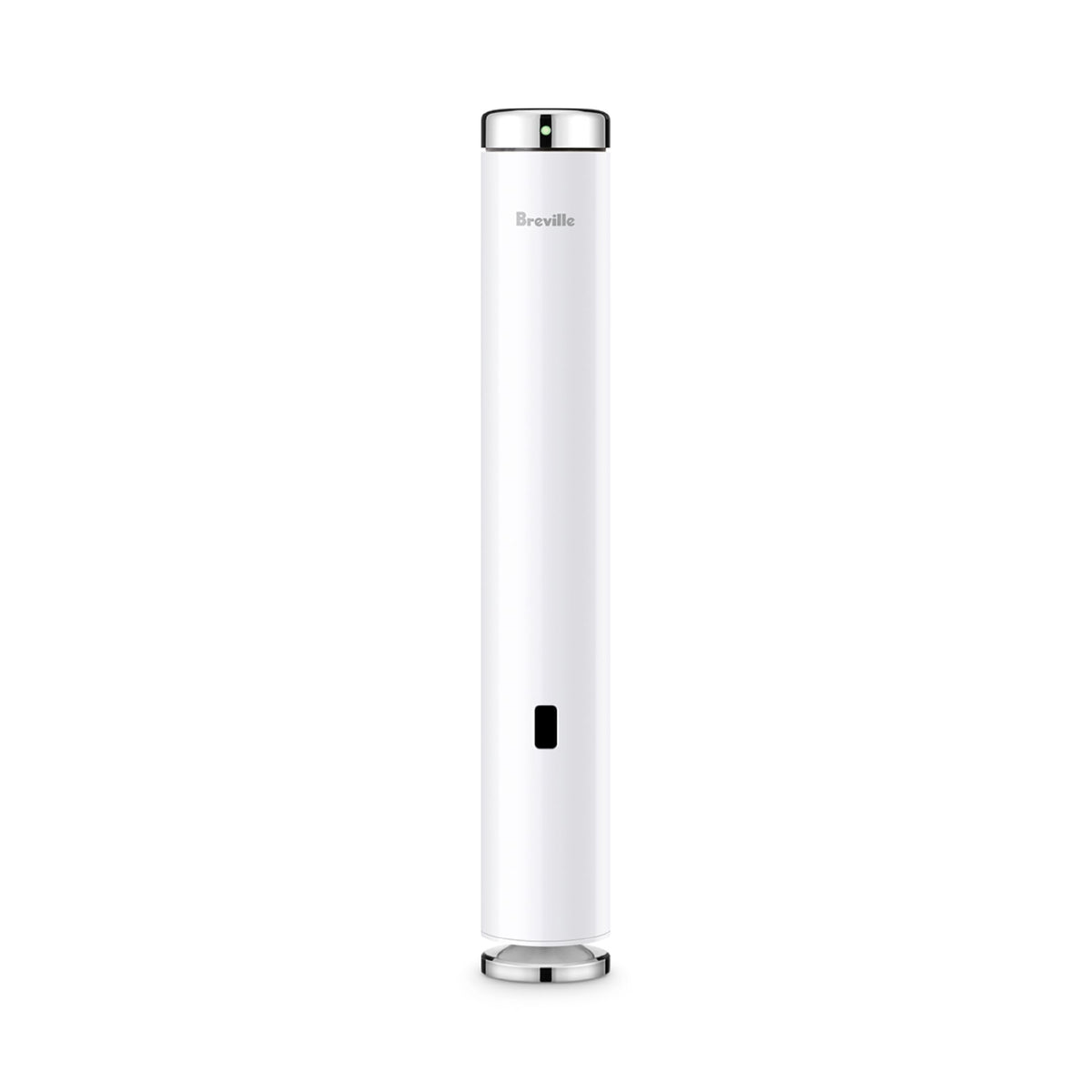 Breville BSV600PSS Joule Turbo sous vide front view in polished stainless steel.