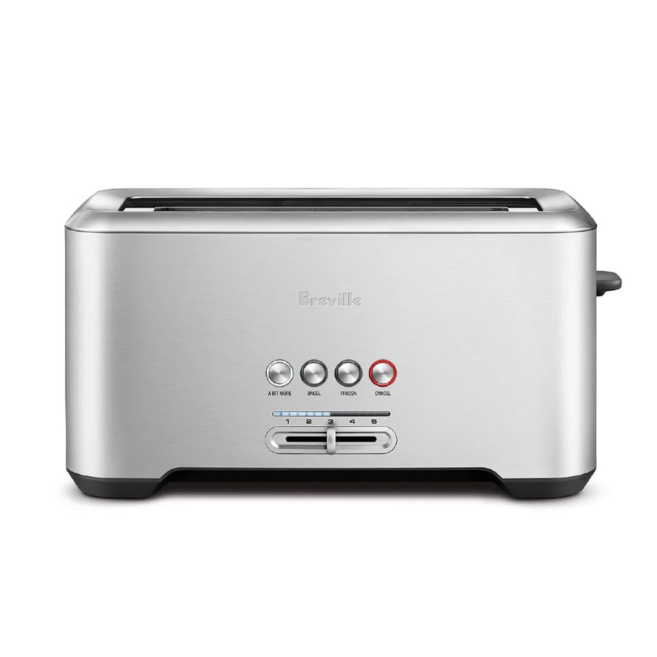 Breville BTA730XL Bit More toaster with wide 4-slice slots for bagels and thick bread
