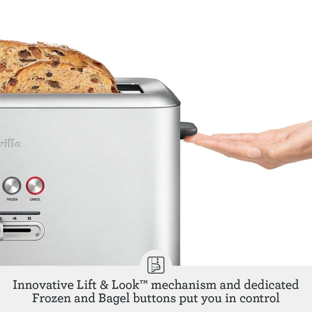 Breville Bit More Toaster wide slots for large artisan bread