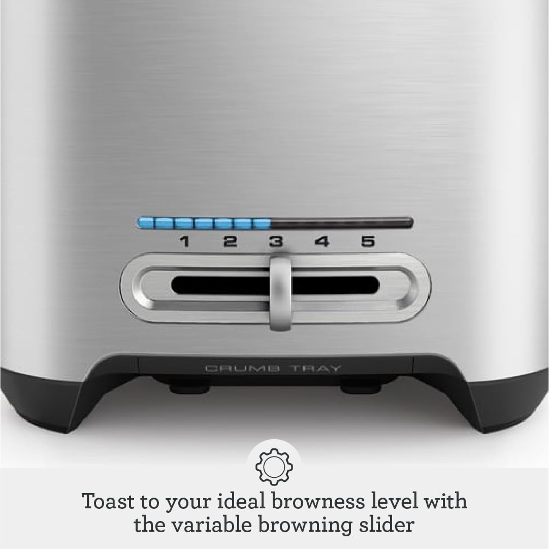 Breville BTA820XL bagel function for evenly toasted bagels.