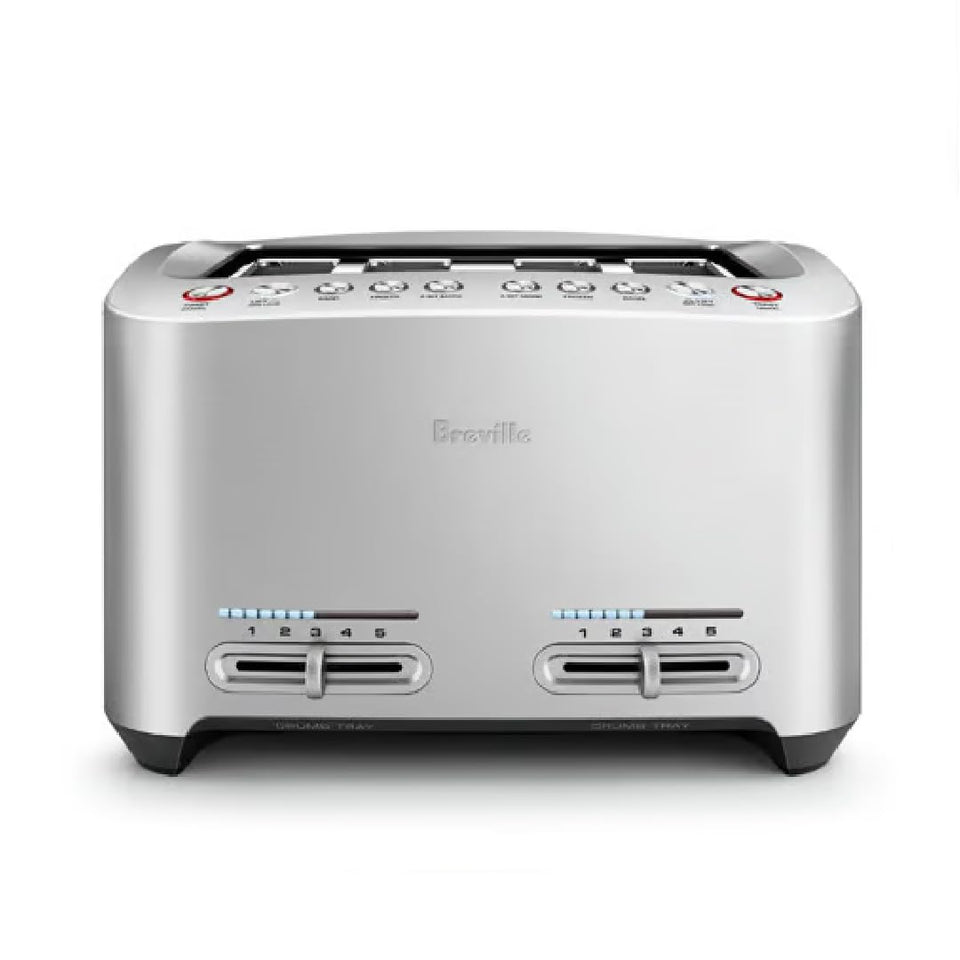 Breville BTA840XL die-cast toaster front view for durable daily use