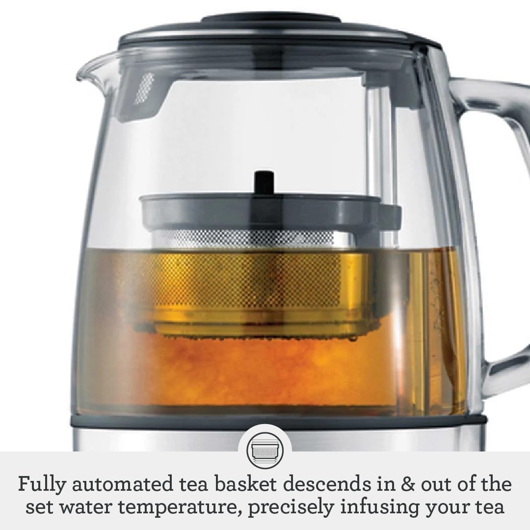 Breville BTM800XL brushed stainless base providing stable brews