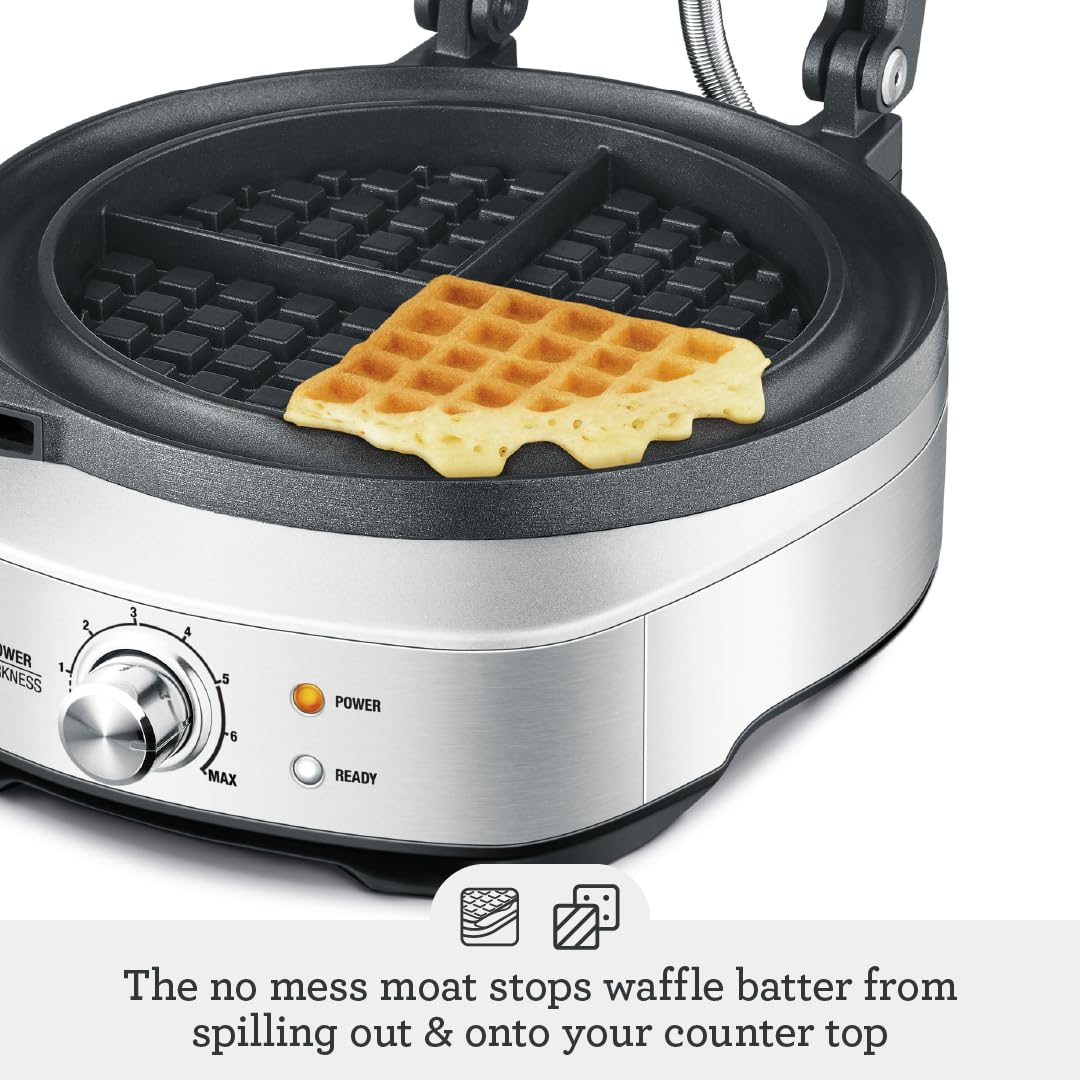 Breville BWM520XL thermal pro even heat delivers uniform browning.