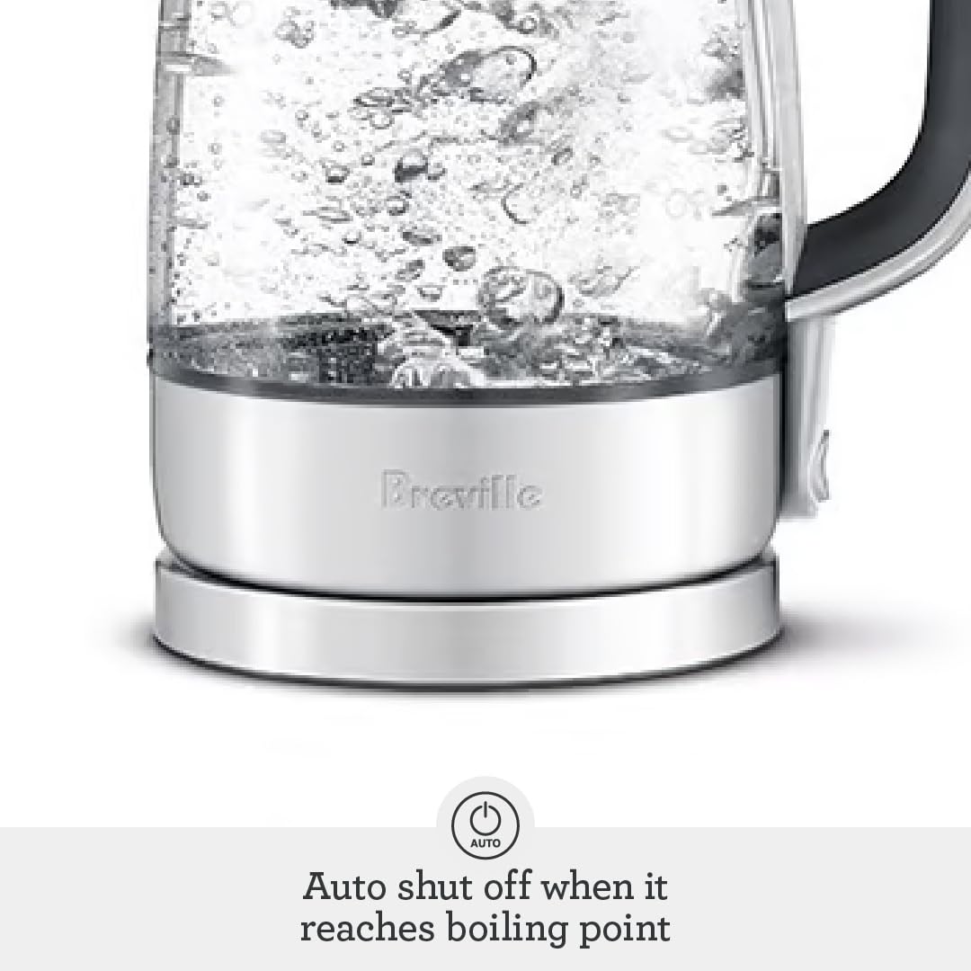 Breville Crystal Clear Kettle BKE595XL BPA-free water-contact parts for safe use