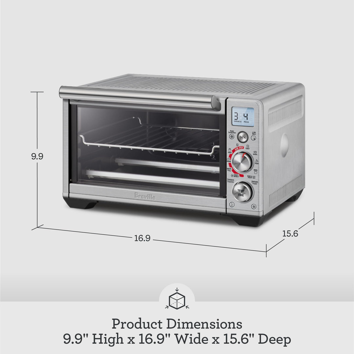 Breville Guided Recipes via Breville+ guide you through recipes and tips.