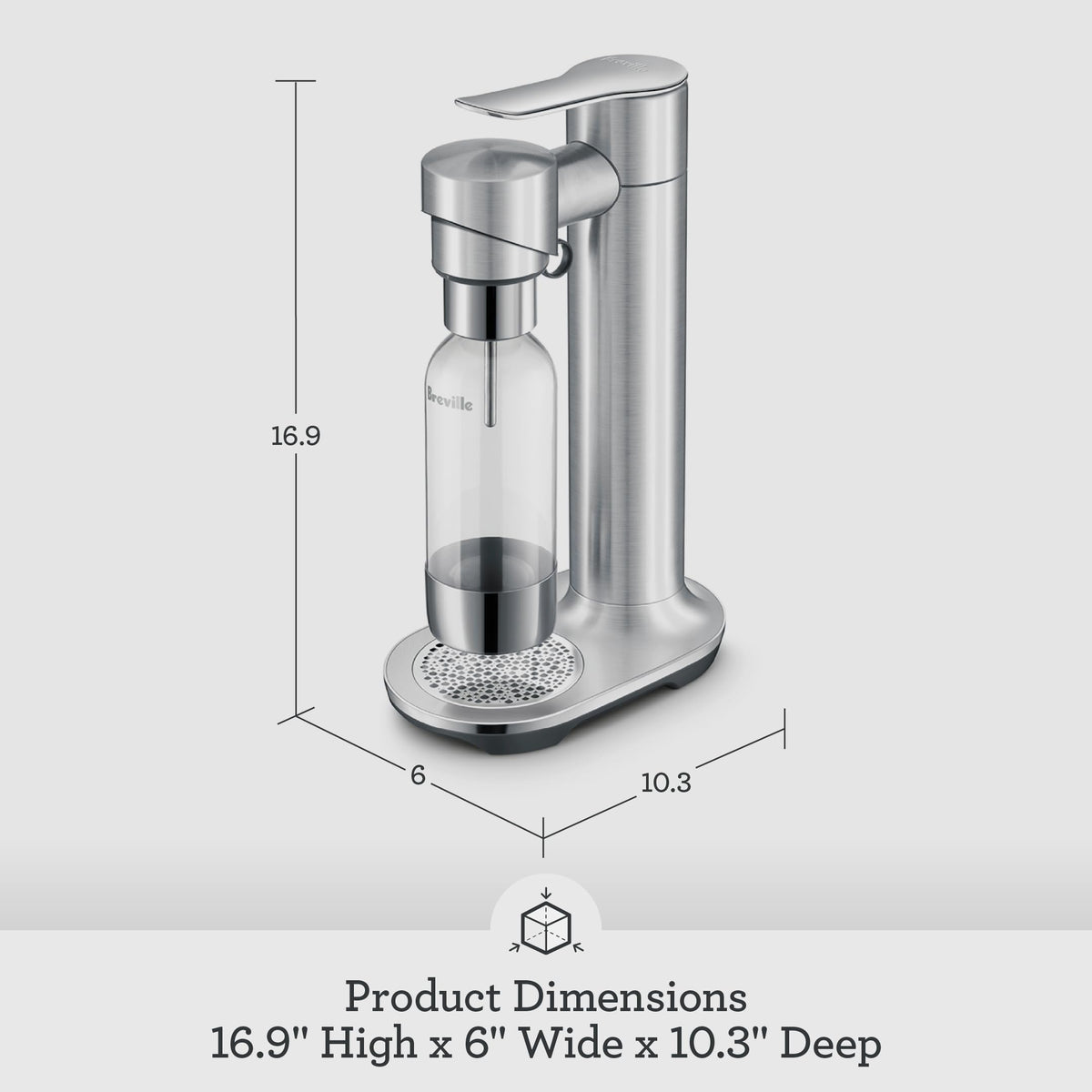 Breville InFizz warranty and included kit for confidence and convenience.