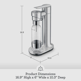 Breville InFizz warranty and included kit for confidence and convenience.