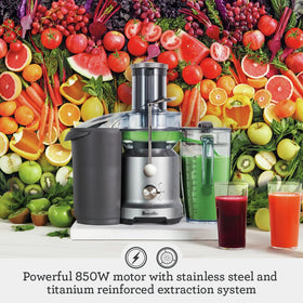 Breville Juice Fountain Cold 70oz jug for batch juicing and storage