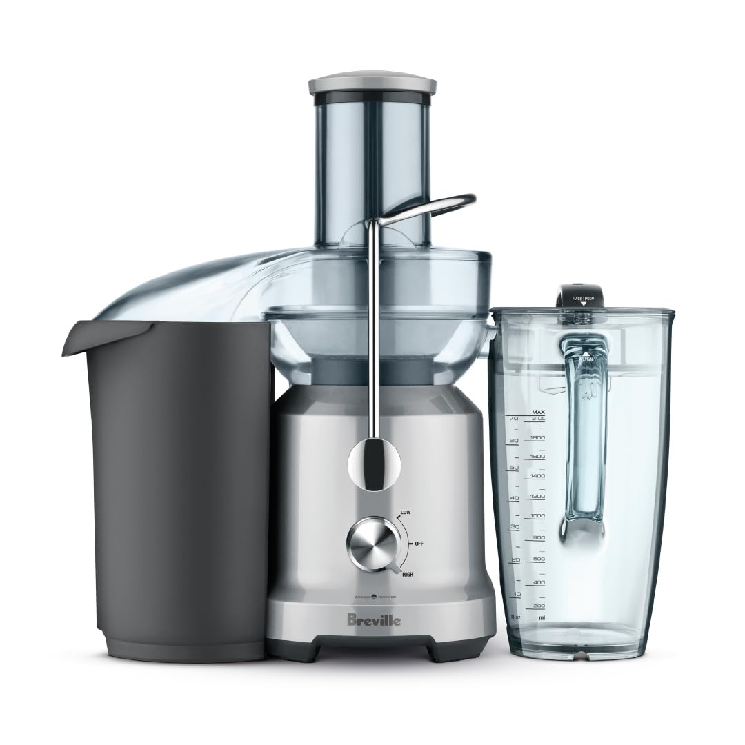 Breville Juice Fountain Cold wide chute for quick prep of whole fruits