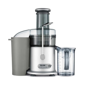 Breville Juice Fountain Plus JE98XL wide chute for fast whole-fruit juicing