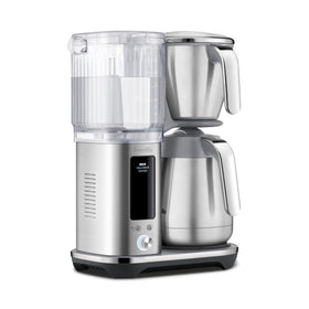 Breville Luxe Drip Coffee Machine large water tank minimizes refills.