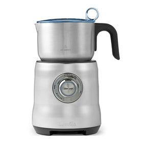Breville Milk Café frother disc in action for rich crema and smooth hot drinks