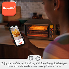 Breville Element IQ system directing heat for even cooking across zones.