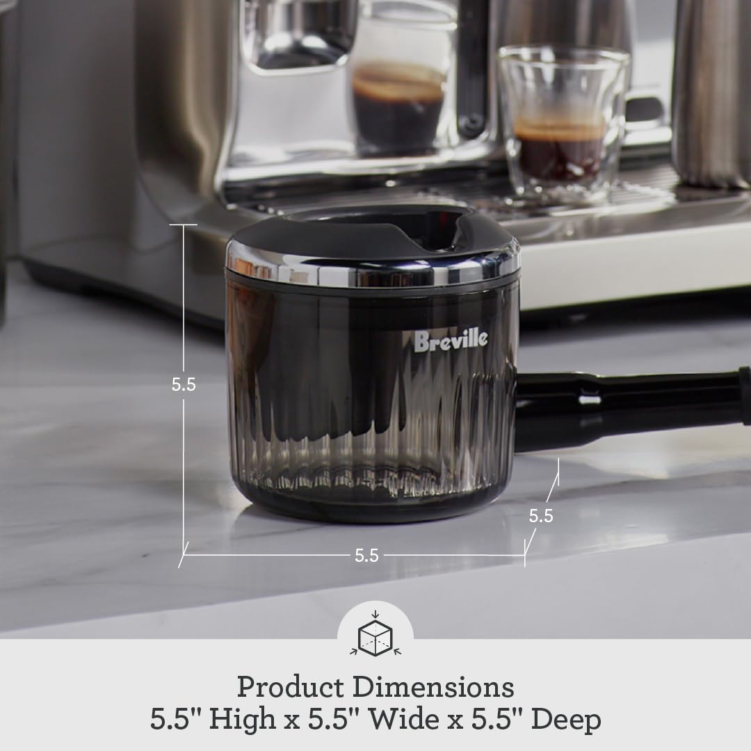 Breville Puck Sucker enabling a quiet, mess-free espresso setup at home