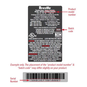 Breville SP0022015 Barista Express-compatible tank shown for easy model compatibility checks
