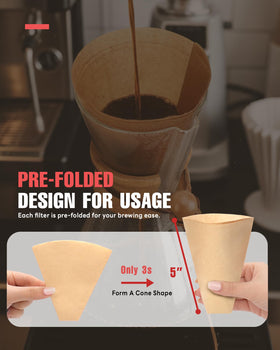 Brew Choice compostable filter for sustainable brewing