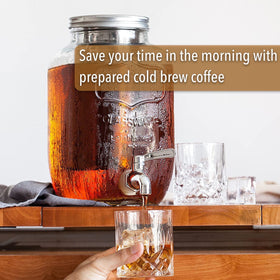 Brew To A Tea BTaT bulk-brewing setup ideal for batch prepping