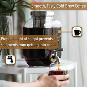 Brew To A Tea BTaT removable mesh filter keeps grounds out of your beverage