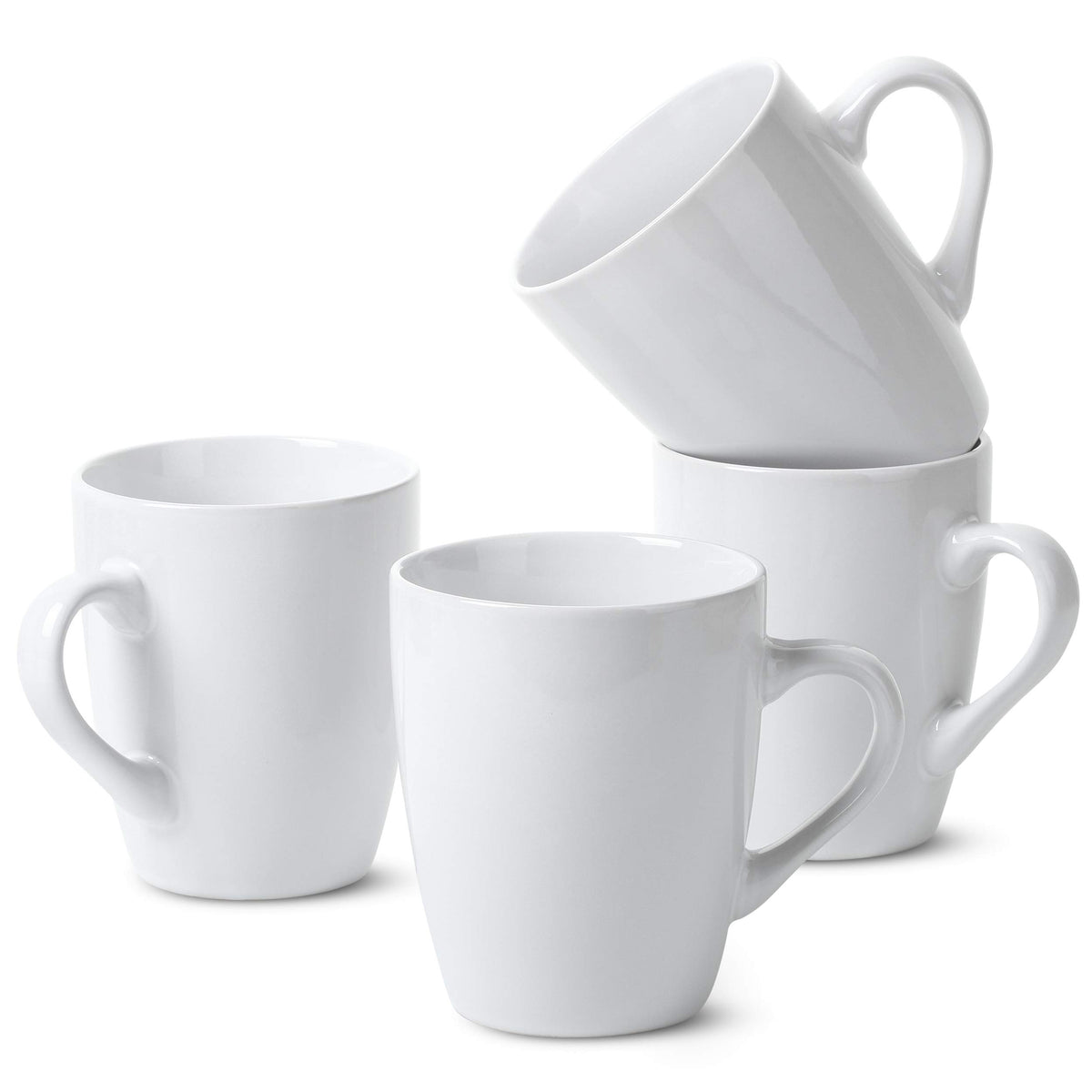 Brew To A Tea porcelain mug set 12oz with a classic shape for daily coffee