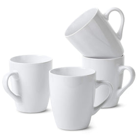 Brew To A Tea porcelain mug set 12oz with a classic shape for daily coffee